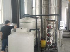 【涂料廠工業水處理】乾縣中涂聯涂料廠5噸反滲透設備項目